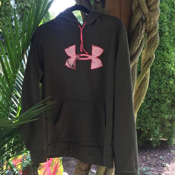 under armour hoodie women olive